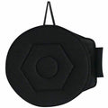 Swivel seat cushion in black